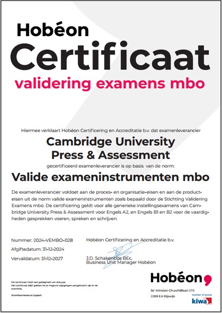 cursus cambridge engels